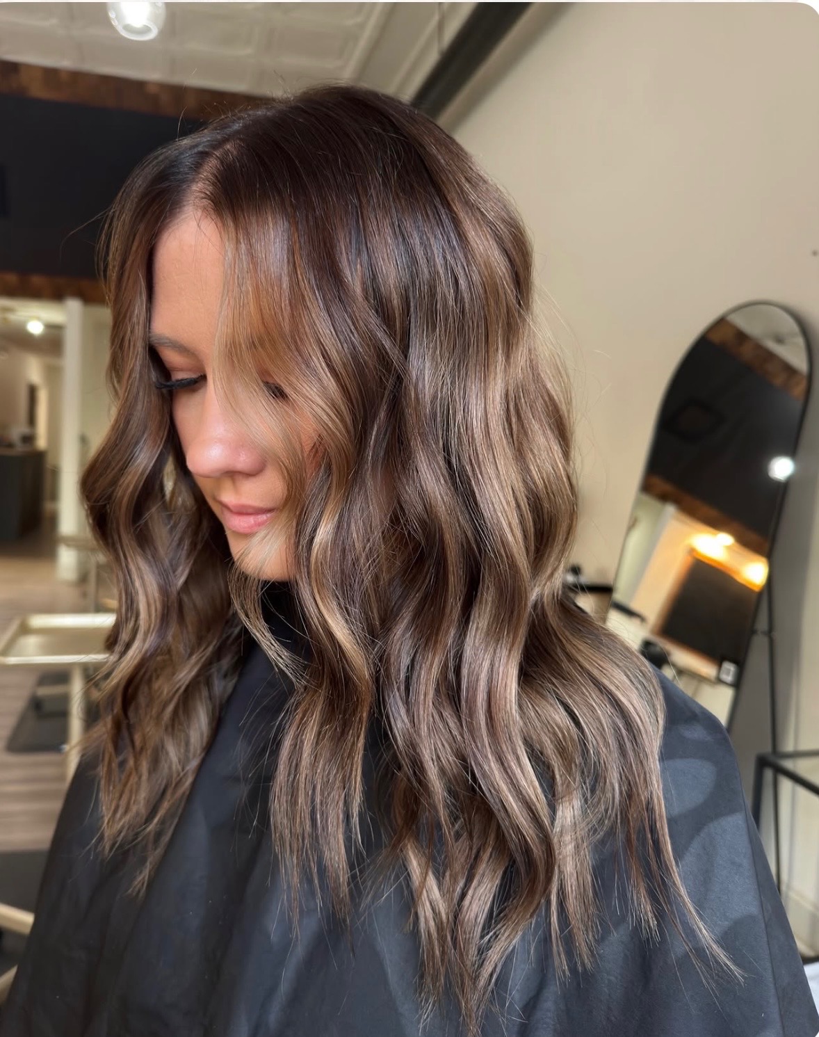 Hair color work by Grayce
