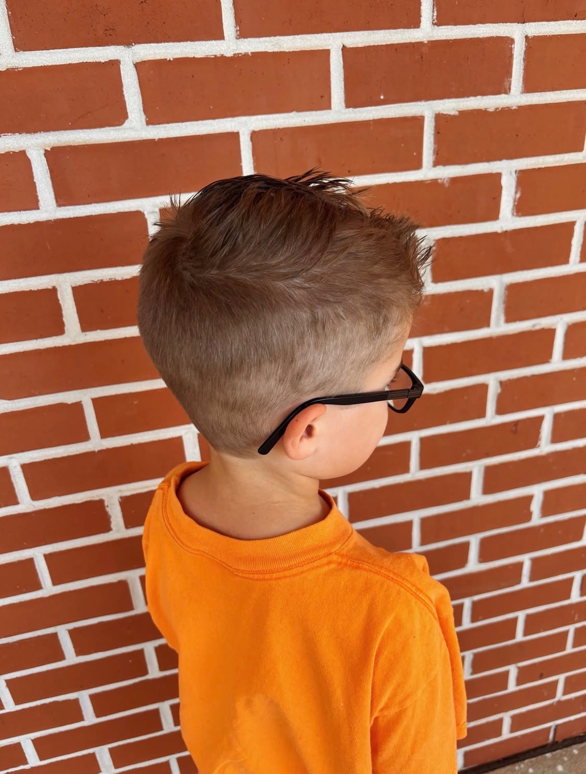 Kid's haircut by Olivia