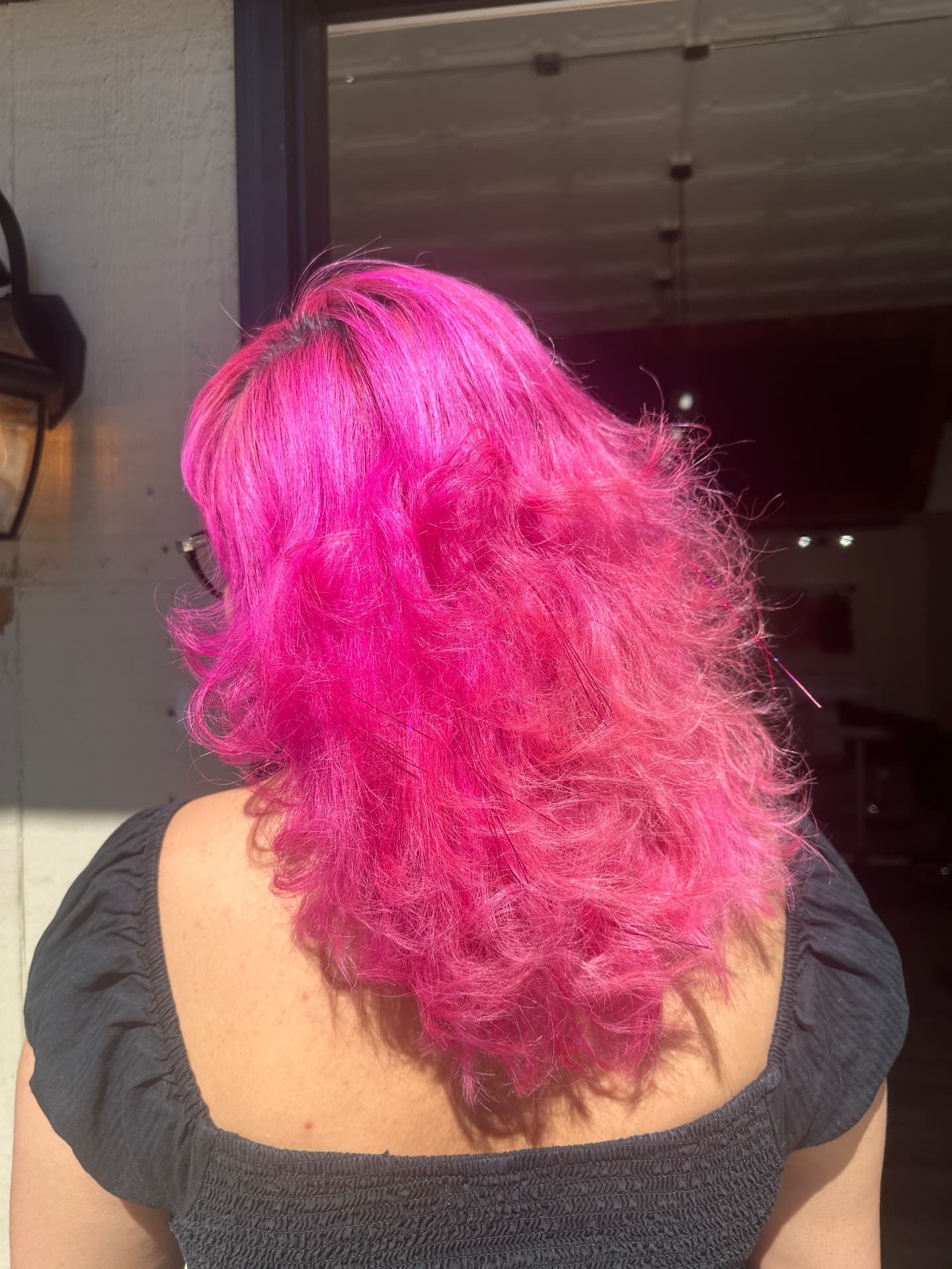 Hair color work by Lillyan