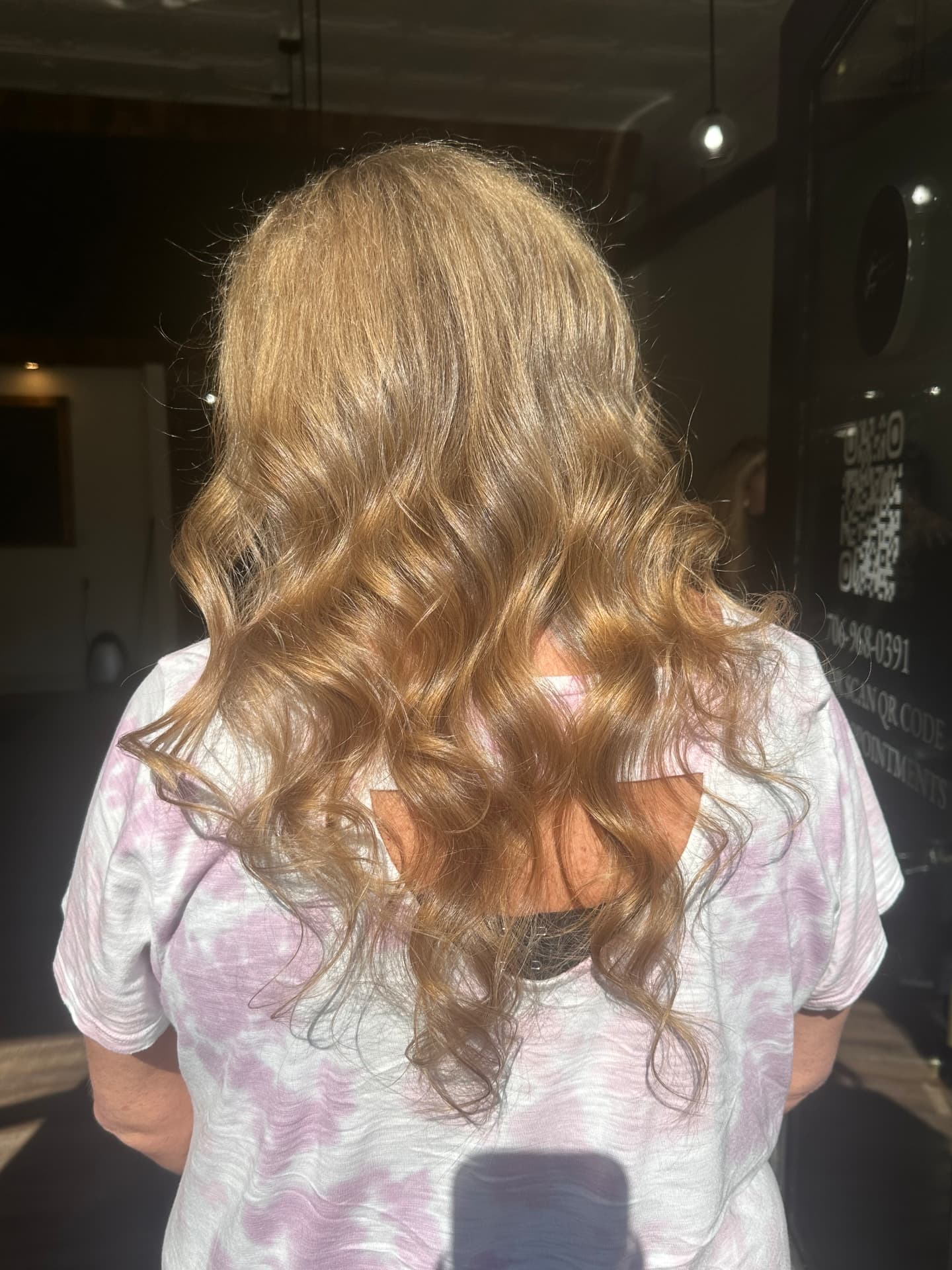 Hair color work by Lillyan