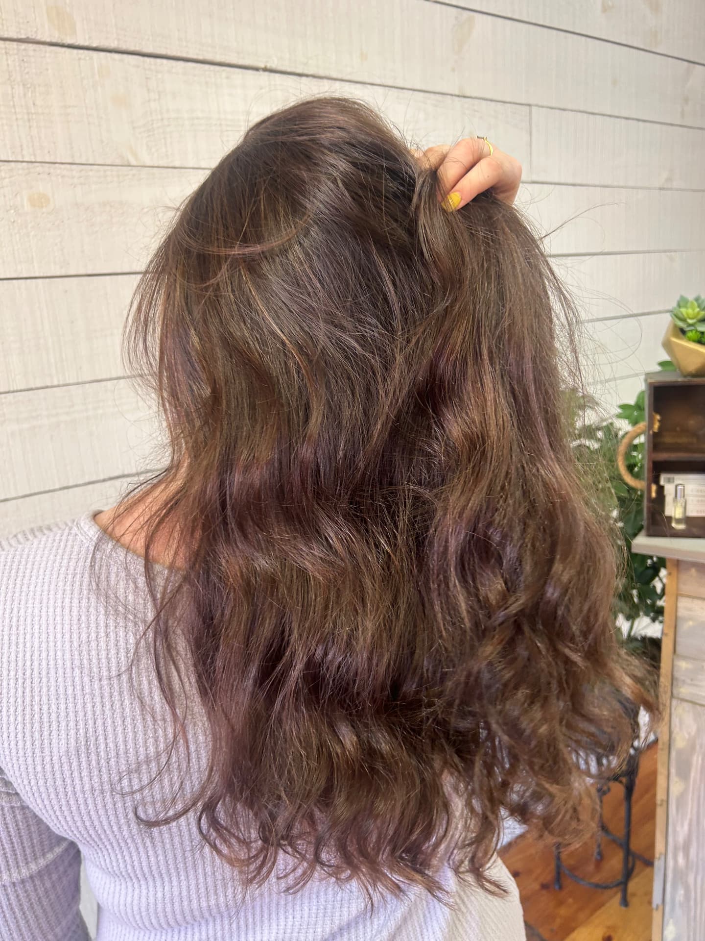 Rich brunette waves by Lilly