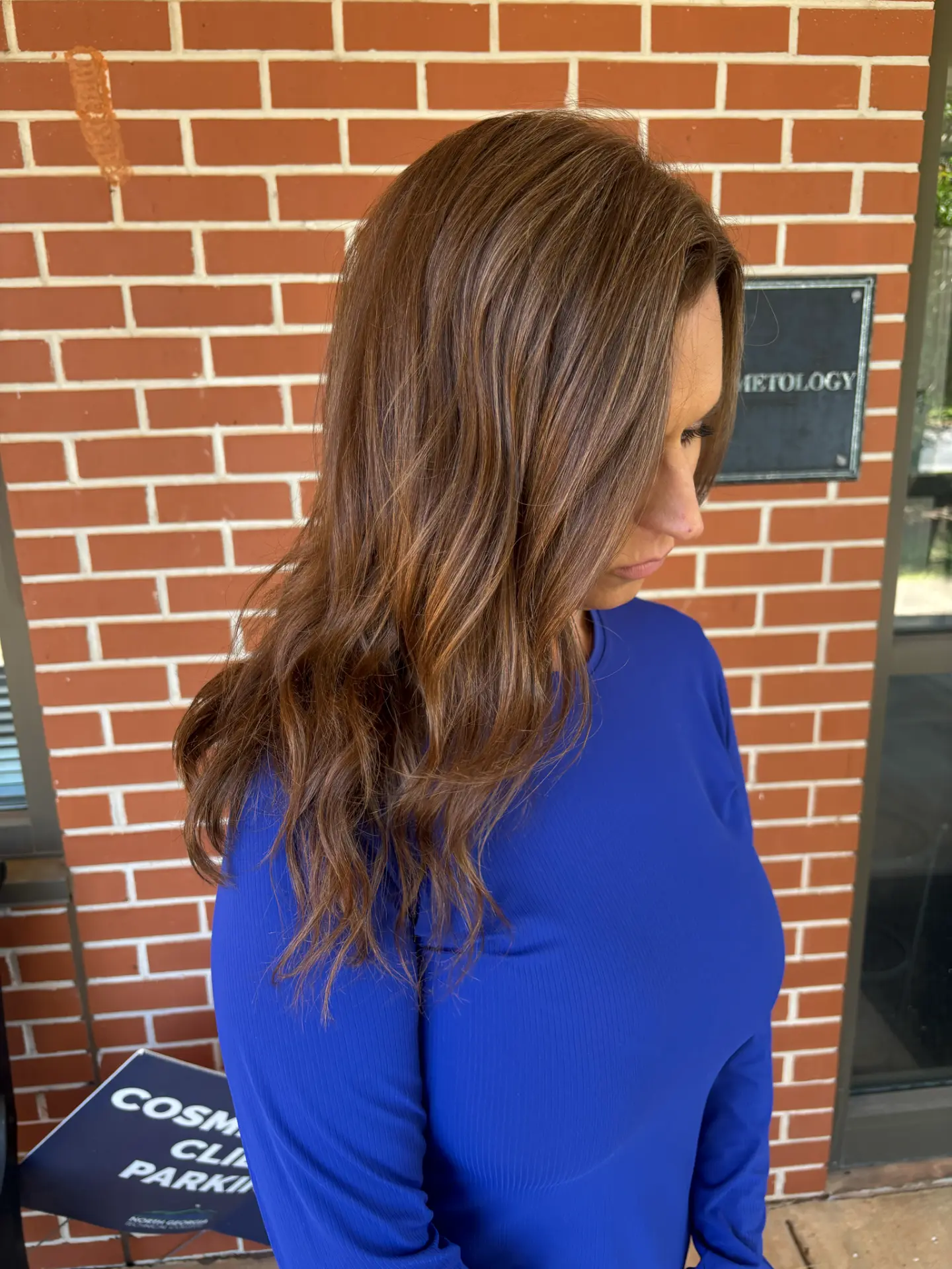 Brunette balayage by Olivia